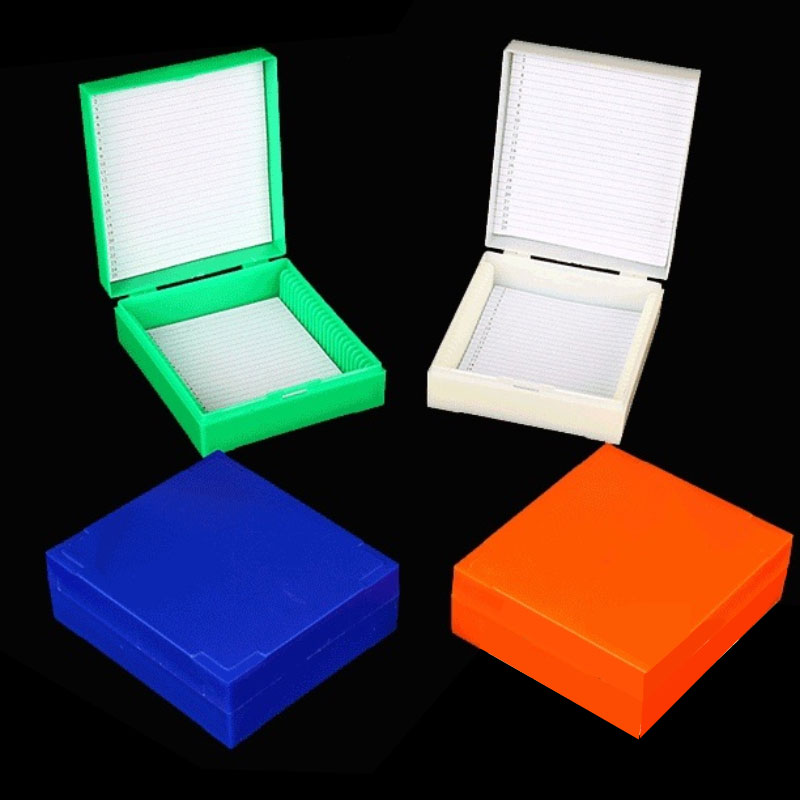 Pathology Slide Storage - 1 adet plastik mikroskop slaytları kutu