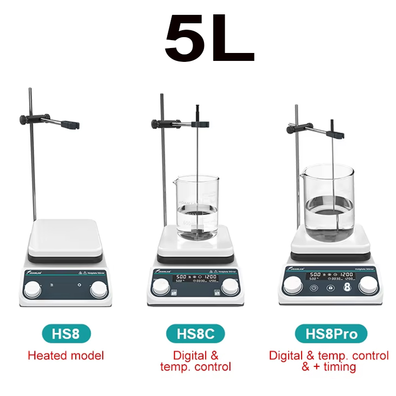 Magnetic Stirrer Hotplate - JOANLAB Manyetik Karıştırıcı Laboratuvar Dijital Ekran