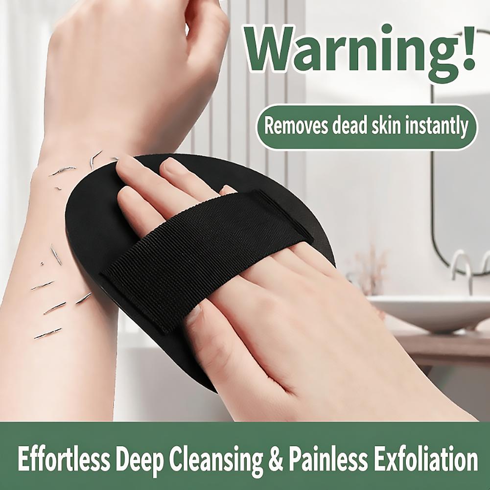 Water Bath Laboratory - Yuvarlak Banyo Eldivenleri Siyah Güçlü Peeling