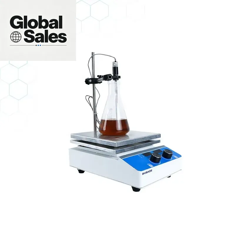 Magnetic Stirrer Hotplate - Sıcak Plaka Laboratuvar Kimyasal LED Dijital