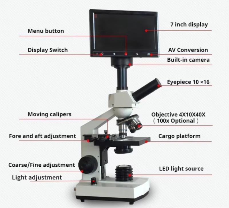 WEIAI 7 inç Dijital Mikroskopl - Digital Microscope incelemesi ve fiyatı